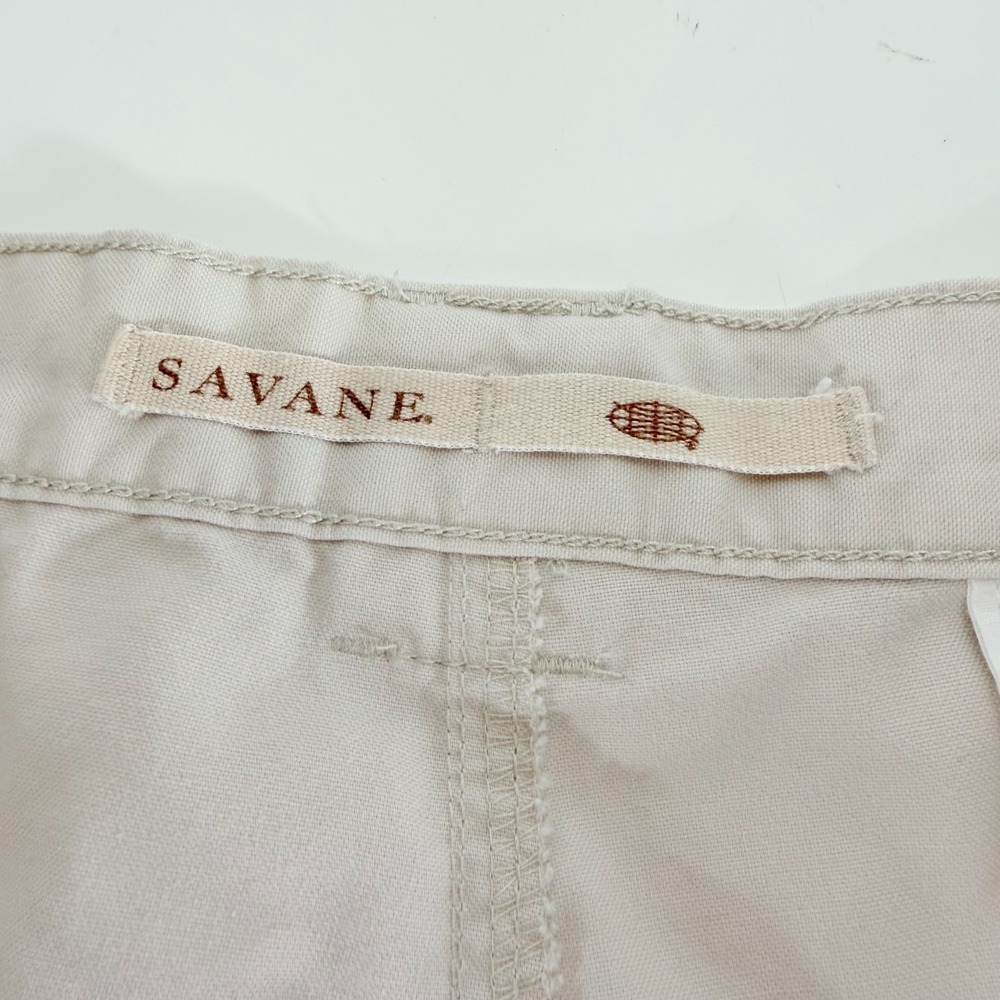 Savane Mens Light Stone Cotton Blend Elastic Comfort Utility Cargo Shorts 44 - Picture 3 of 8